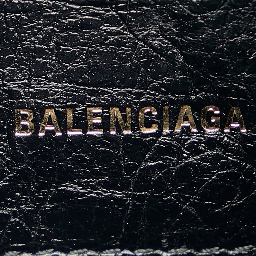 Balenciaga Bazaar Shopper XXS Handbag Shoulder Bag 513988 Baby Blue Leather W... - Picture 8 of 10